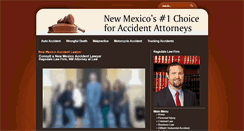 Desktop Screenshot of newmexicoaccident-lawyer.com